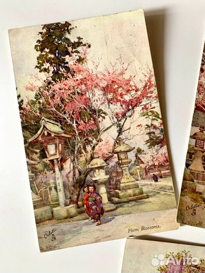 Открытки 1910 Японско-Британская выставка редкость