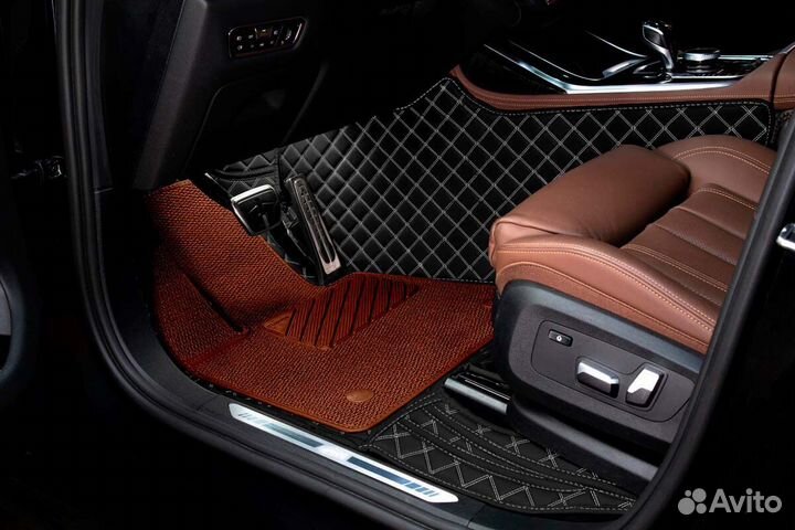 3D Коврики Audi из Экокожи