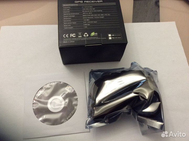 GPS приёмник GlobalSat USB BU-353S4
