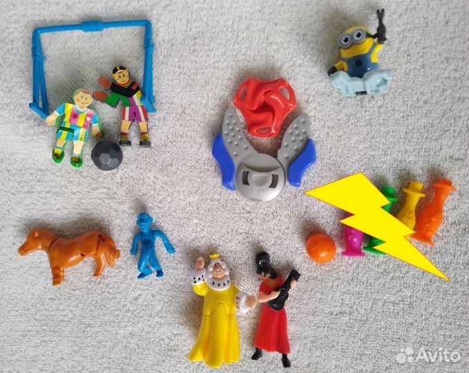 Мелкие игрушки - киндер и другие