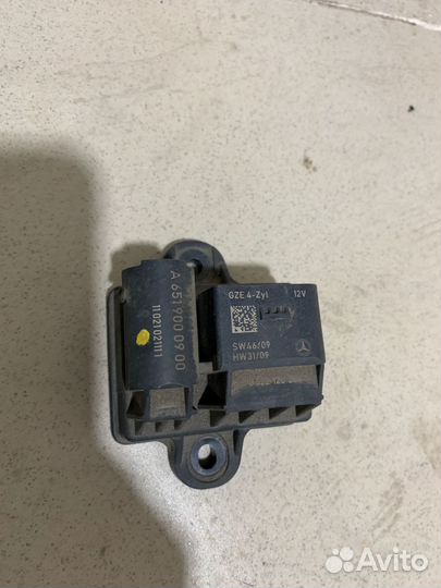 Реле свечей накала Mercedes E class W212 W207