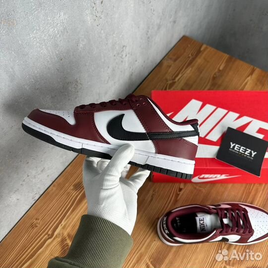 Nike Dunk Low 'Dark Team Red Black'