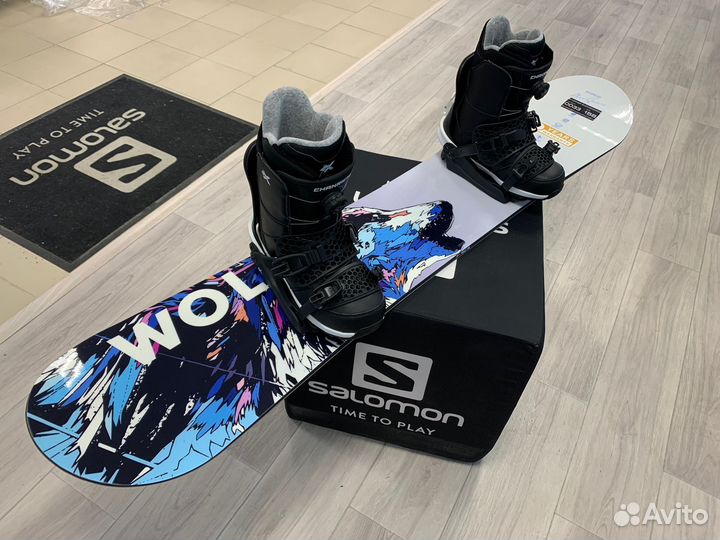 Сноуборды в комплекте