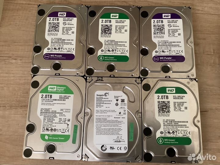 Жесткие диски 3,5 для пк и видеонаблюдения