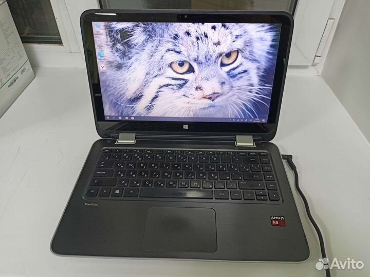 Ноутбук-трансформер HP x360 сенсорный экран