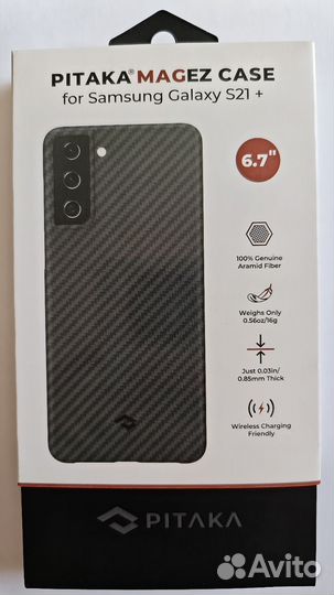 Чехол Pitaka на Samsung Galaxy s21 plus