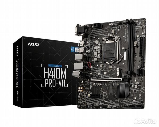 Материнская плата h410m pro-vh