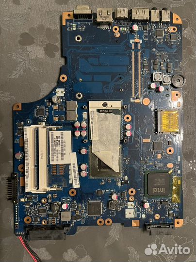Нерабочая Мат плата toshiba satellite l500 l505