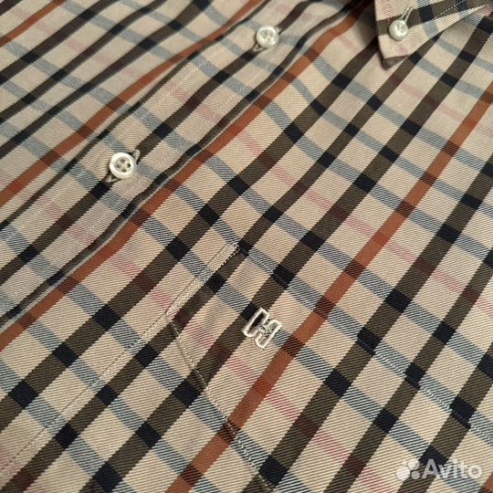 Рубашка Daks House Check, оригинал, made in Italy