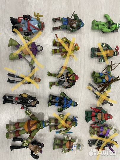 Фигурки черепашки ниндзя