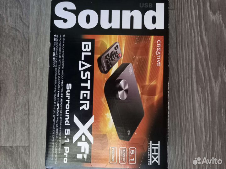 Внешняя звуковая карта creative