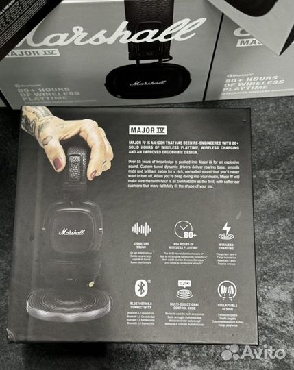 Bluetooth наушники Marshall Major lV