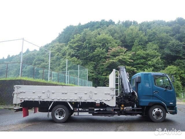 Бортовой грузовик Mitsubishi Fuso Fighter с КМУ HIAB, 2007