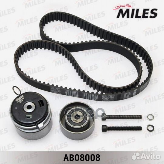 Комплект ремня грм opel/GM 1.6/1.8 04- AB08008