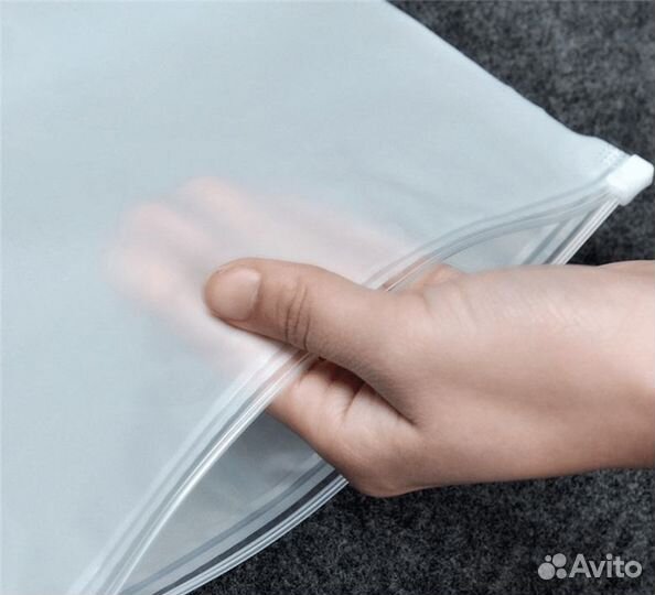 Zip-lock пакеты, матовые с бегунком(слайдер)