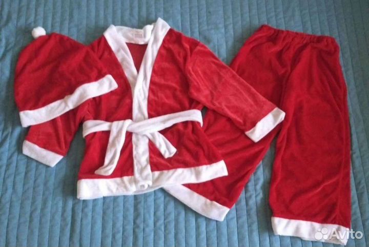 Костюм деда мороза детский