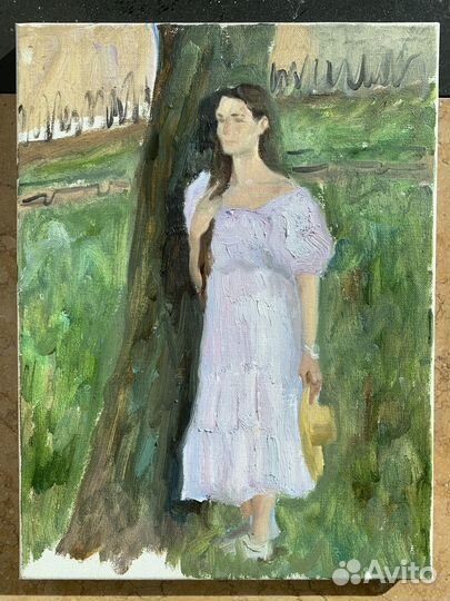 Этюд пленерная постановка