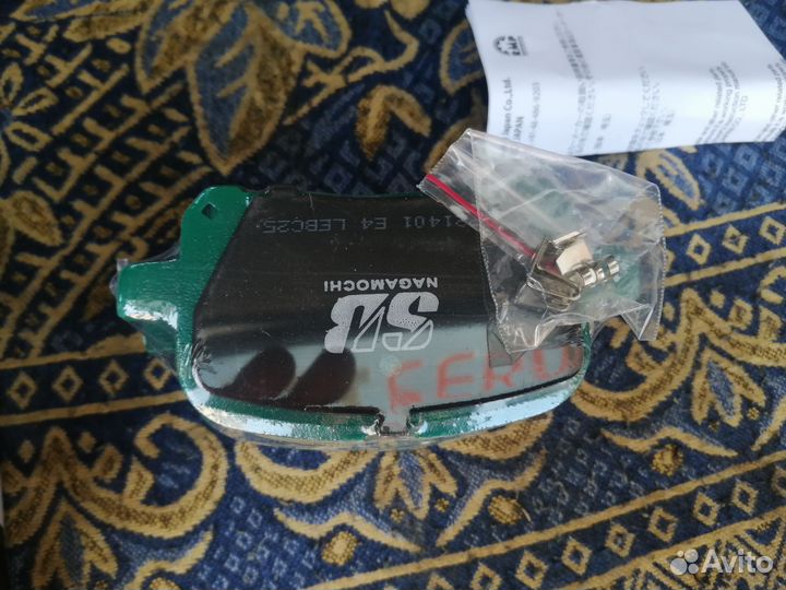 Тормозные колодки на Тойота Харриер