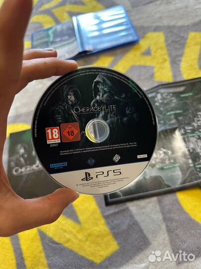 Диск на Chernobylite PS5 Новый в идеале