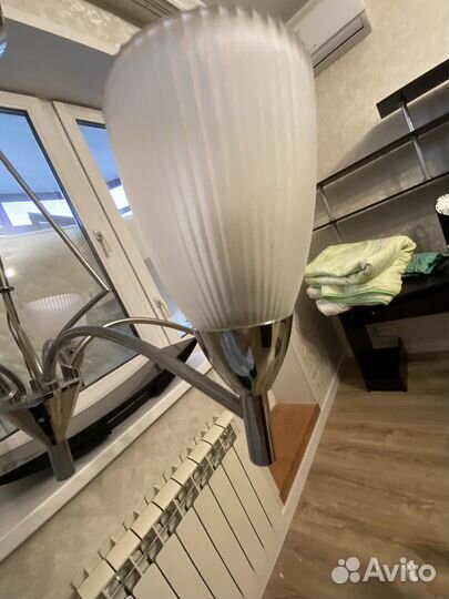 Люстра потолочная подвесная бу