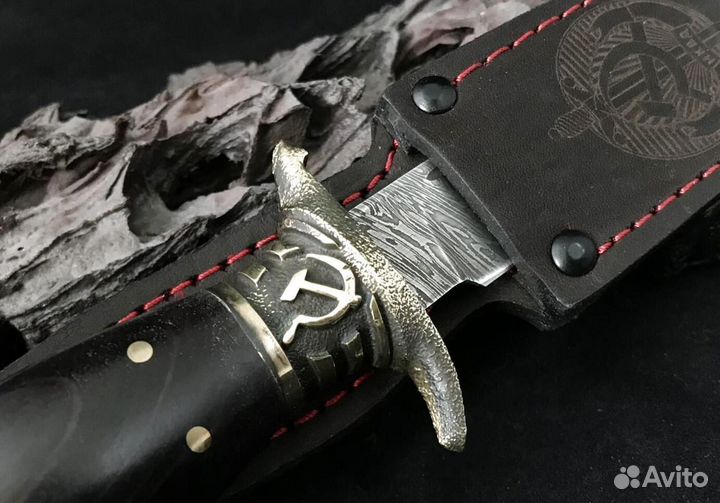 Финка нквд Авторская Дамаск