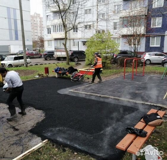 Асфальтирование, благоустройство