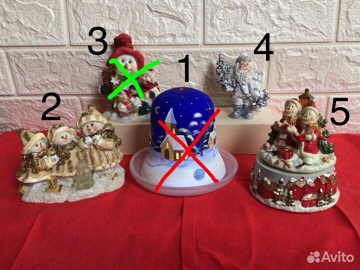 Статуэтки/новый год/пасха/фигурки