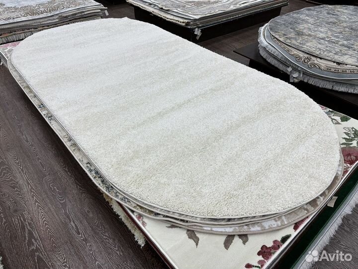 Ковер овальный 1.5х3 шегги