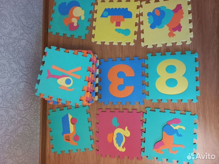 Детский коврик пазл