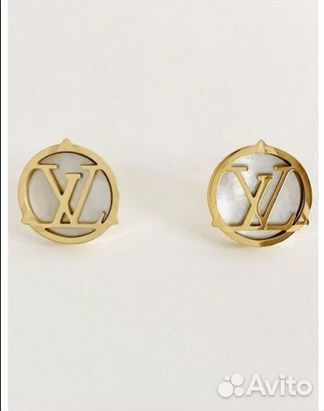 Серьги гвоздики LV