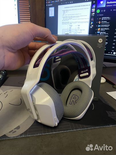 Беспроводные наушники logitech g733