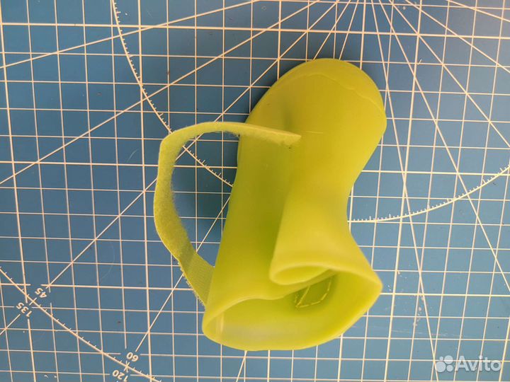 Обувь для собак силикон с липучкой разм L