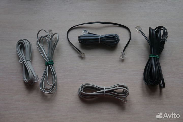 Провода, вилки розетки для стационарного телефона