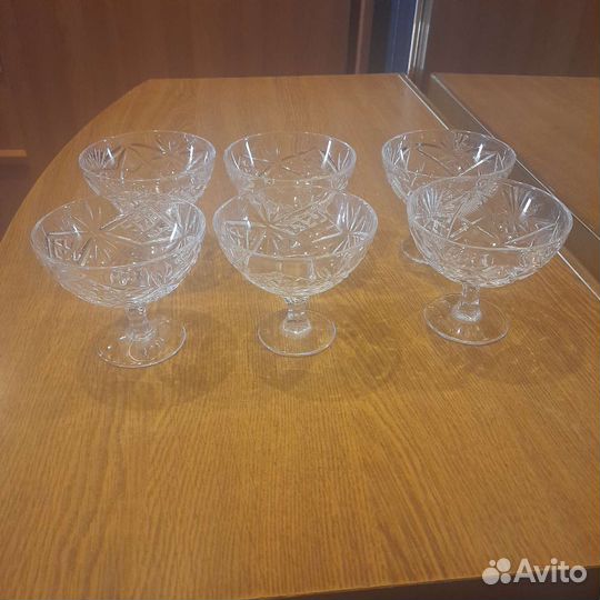 Креманки,Фужеры, рюмки, стаканы