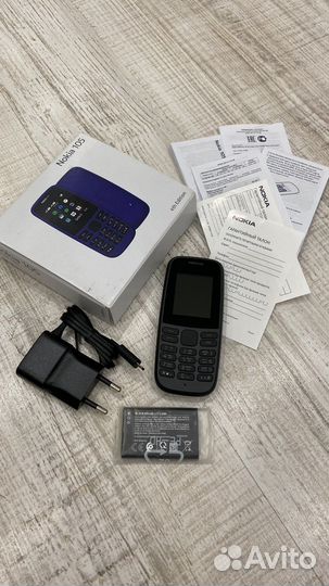 Телефон Nokia 105 dual sim (2019)