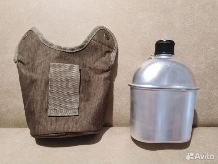 Фляга алюминиевая 