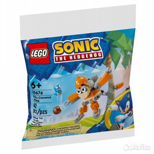 Lego Sonic 30676 Кокосовая атака Кики