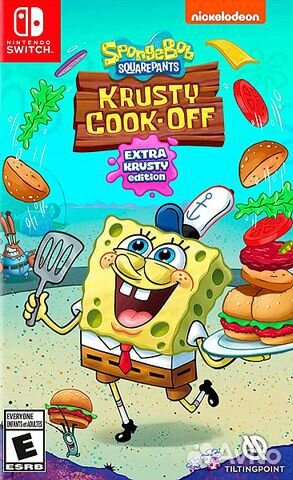 SpongeBob: Krusty Cook-Off. Extra для NS новый