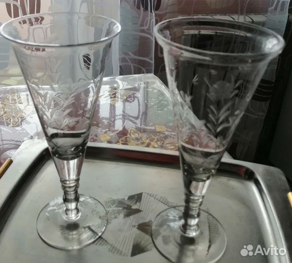 Ваза для фруктов на ножке Мальцов