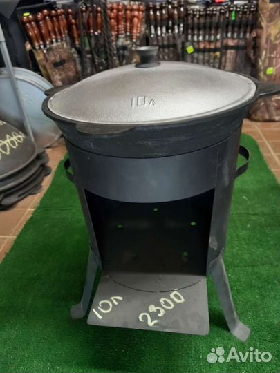Печь для казана 10 литров