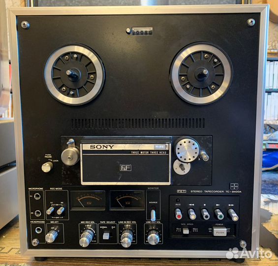 Катушечный магнитофон sony TC-9400A