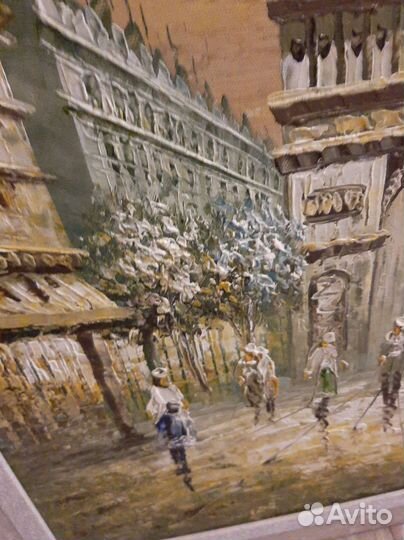 Картина маслом на холсте