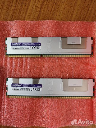 Оперативная память ddr3 ecc reg 1333мгц
