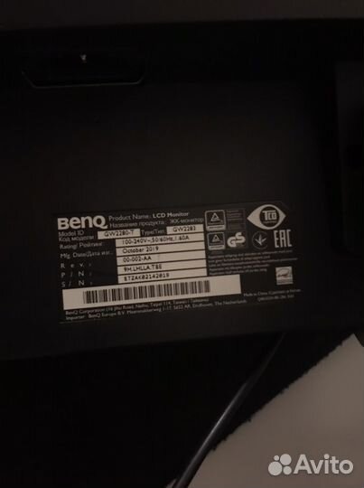 Монитор benq GW2283 75гц