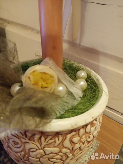 Дерево из цветов, декор. h-40 см, d-20 см