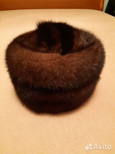 Норковая шапка женская размер 56