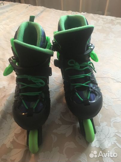 Роликовые коньки детские раздвижные Reaction Galax