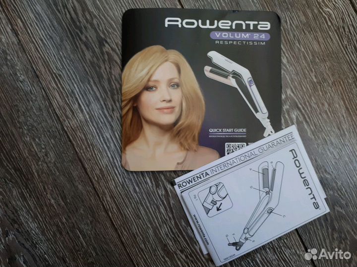 Стайлер (щипцы) для прикорневого объёма. rowenta