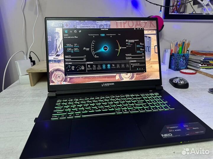 Ноутбук ardor gaming NEO G17-I7ND307