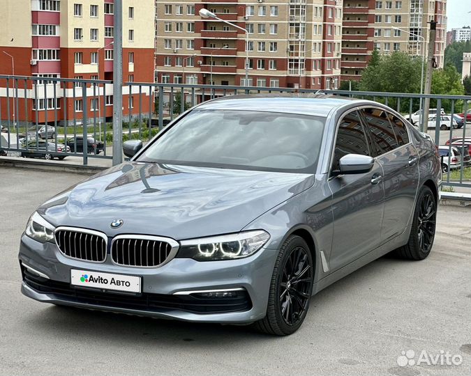 BMW 5 серия 2.0 AT, 2019, 122 000 км